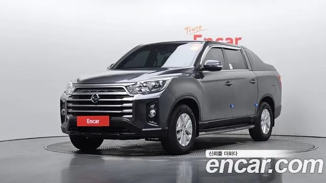 Ssangyong The New Rexton Sport 2021 Серый из Кореи