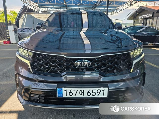 Kia Sorento 4th Generation 2021 Серый из Кореи