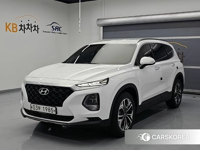 Hyundai Santa Fe TM 2018 Белый из Кореи