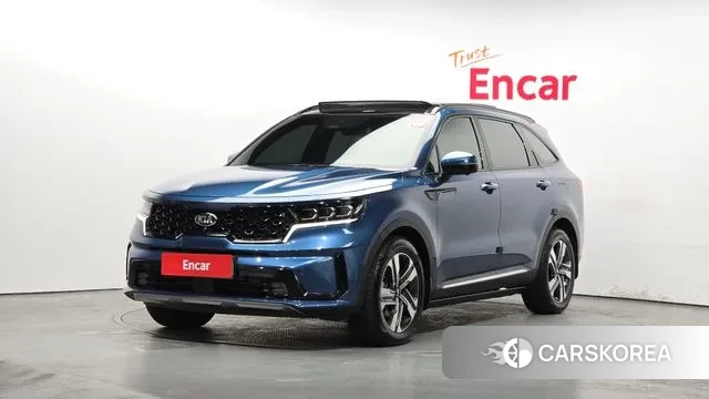 Kia Sorento 4th Generation 2021 Синий из Кореи