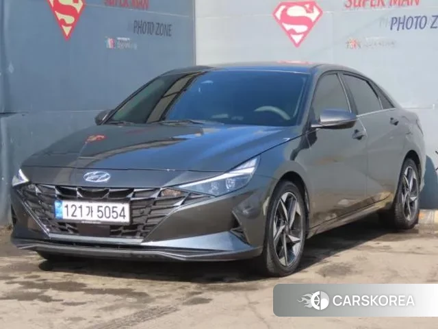Hyundai Avante (CN7) 2022 Серый из Кореи
