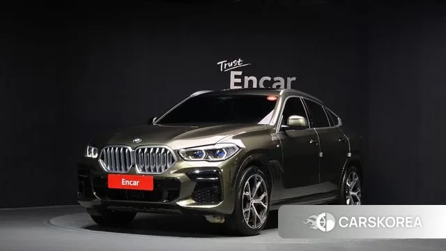 BMW X6 (G06) 2022 Песочный из Кореи