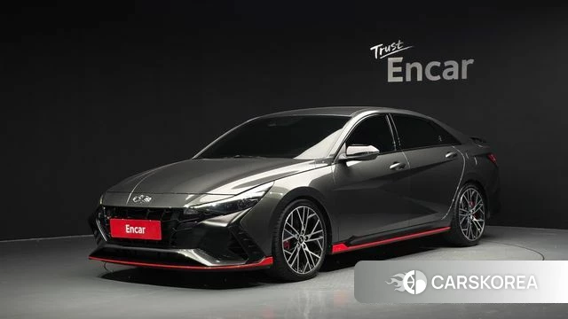 Hyundai Avante (CN7) 2021 Серый из Кореи