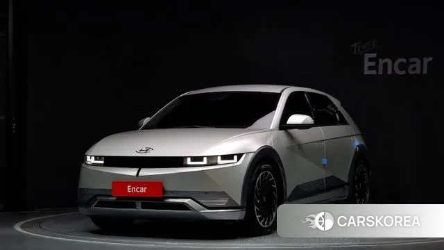 Hyundai Ionic 5 2021 Серебристо-серый из Кореи