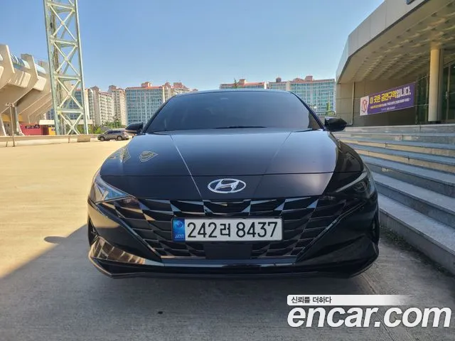 Hyundai Avante (CN7) 2021 Черный из Кореи