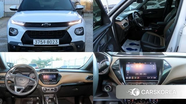 Chevrolet (GM Daewoo) Trailblazer 2022 Белый из Кореи