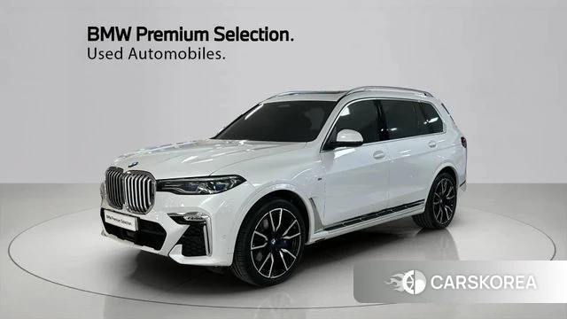 BMW X7 (G07) 2021 Белый из Кореи