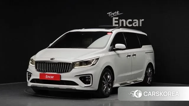 Kia The New Carnival 2019 Белый из Кореи