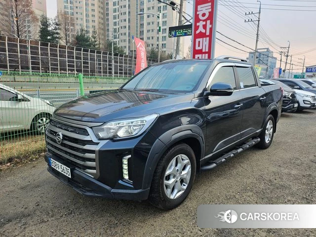 Ssangyong The New Rexton Sport 2022 Серый из Кореи