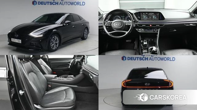 Hyundai Sonata (DN8) 2022 Черный из Кореи