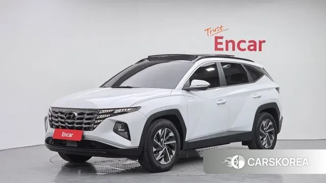 Hyundai Tucson (NX4) 2022 Белый из Кореи