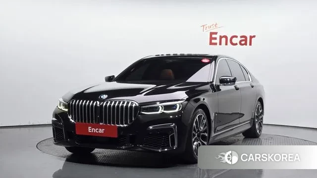 BMW 7 Series (G11) 2020 Черный из Кореи