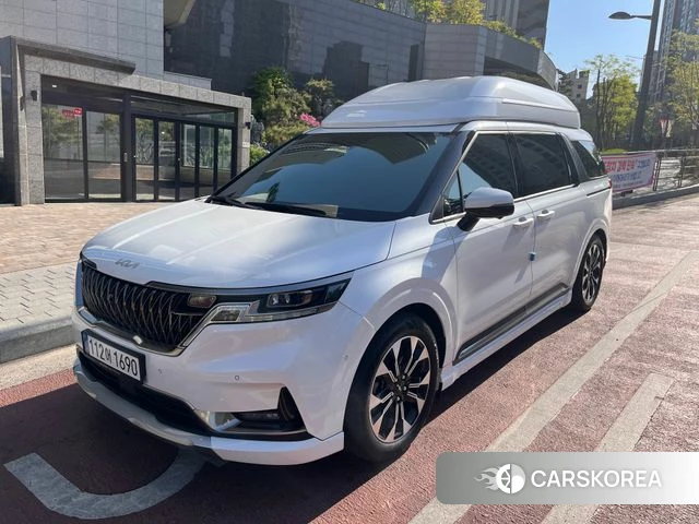Kia Carnival 4th generation 2021 Белый из Кореи