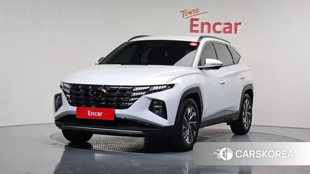 Hyundai Tucson Hybrid (NX4) 2022 Белый из Кореи