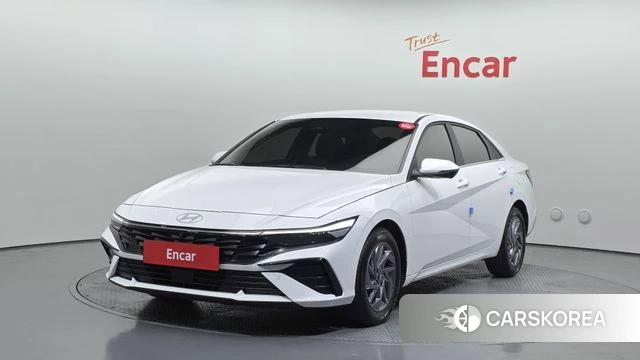 Hyundai The New Avante (CN7) 2024 Белый из Кореи