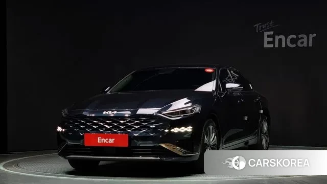 Kia K8 2021 Синий из Кореи