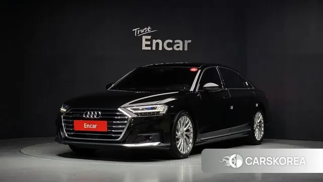 Audi A8 (D5) 2021 Черный из Кореи