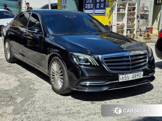 Mercedes-Benz S-Class W222 2019 Черный из Кореи