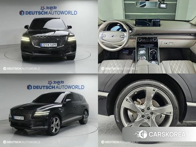 Genesis GV80 2020 Черный из Кореи