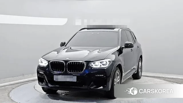 BMW X3 (G01) 2021 Синий из Кореи