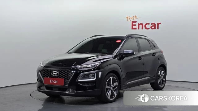 Hyundai Kona 2018 Черный из Кореи