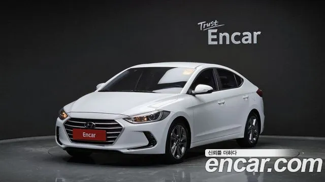 Hyundai Avante AD 2018 Белый из Кореи