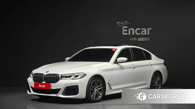 BMW 5 Series (G30) 2022 Белый из Кореи