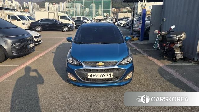 Chevrolet (GM Daewoo) The New Spark 2018 Синий из Кореи