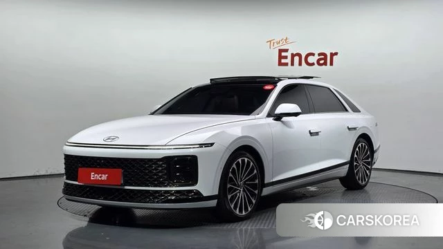 Hyundai Grandeur Hybrid (GN7) 2024 Белый из Кореи