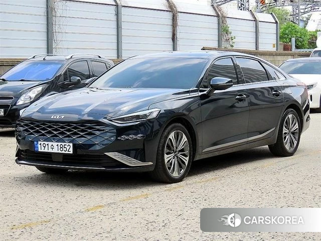 Kia K8 Hybrid 2023 Синий из Кореи