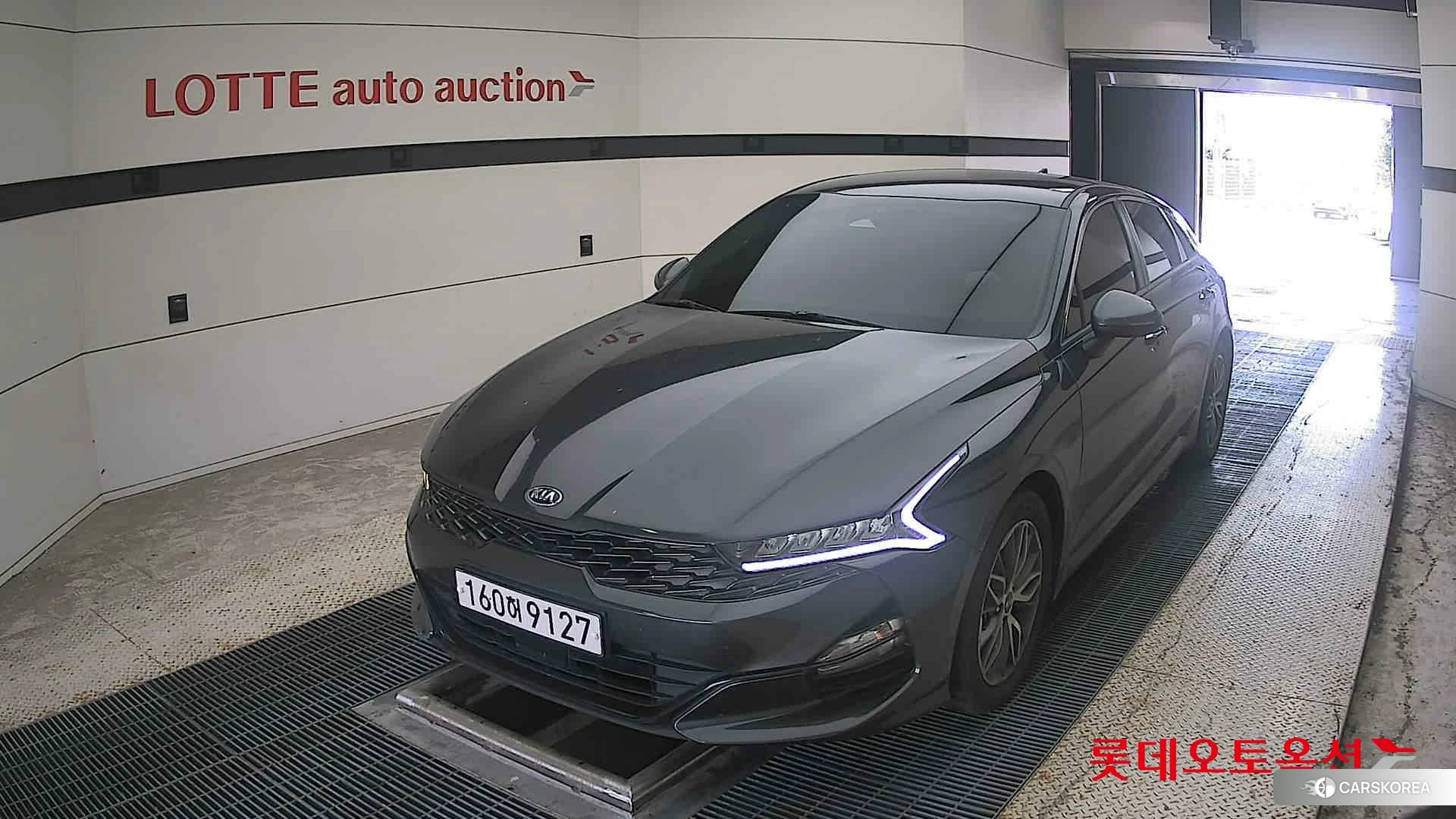 Kia K5 2021 Interstellagray из Кореи