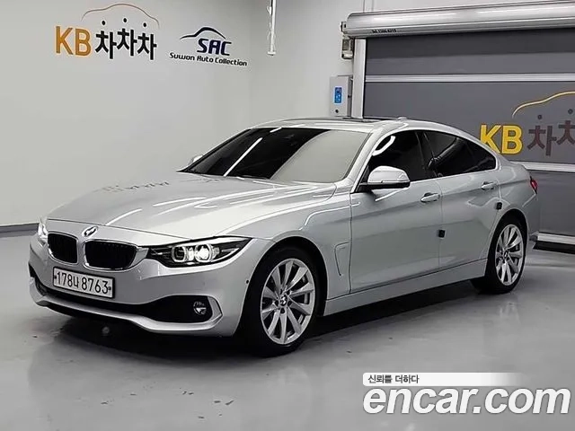 BMW 4 Series (F32) 2019 Серебряный из Кореи