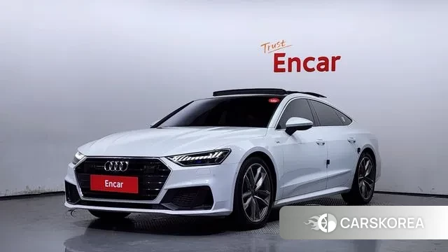 Audi A7 (4K) 2020 Белый из Кореи