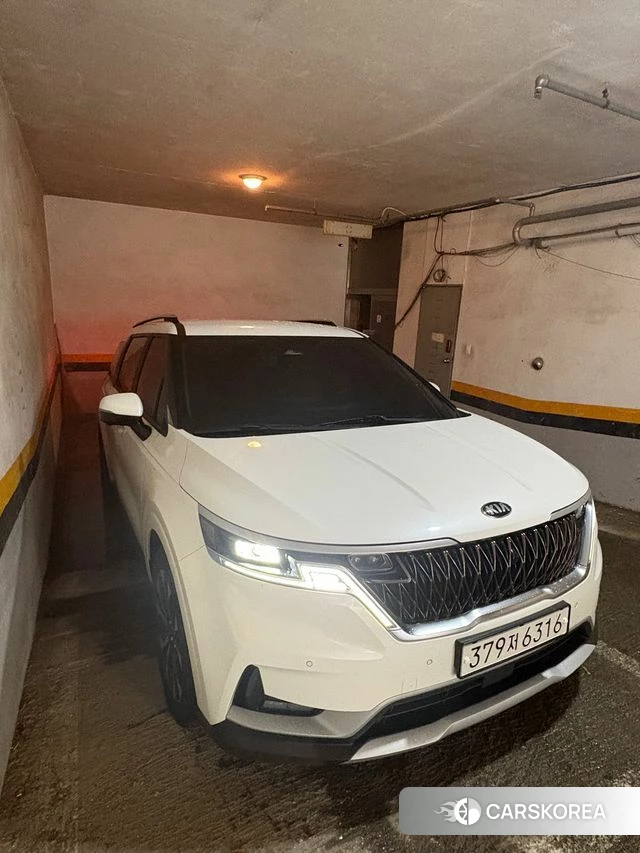 Kia Carnival 4th generation 2021 Белый из Кореи
