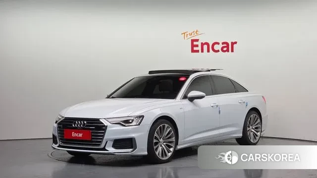 Audi A6 (C8) 2020 Белый из Кореи