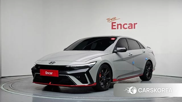 Hyundai The New Avante (CN7) 2026 Серебристо-серый из Кореи