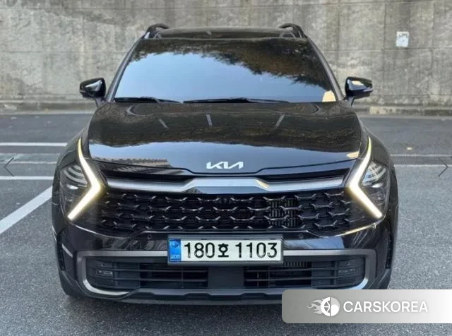 Kia Sportage 5th Generation 2021 Черный из Кореи