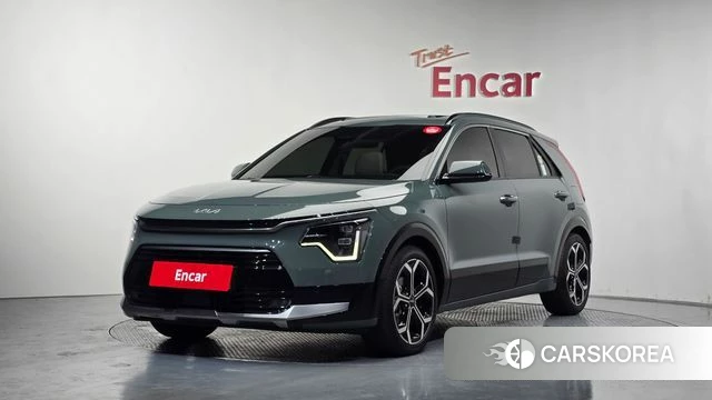 Kia Di Ol Nu Niro 2022 Зеленый из Кореи