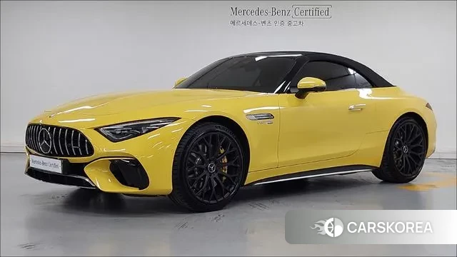 Mercedes-Benz SL-Class R232 2023 Желтый из Кореи