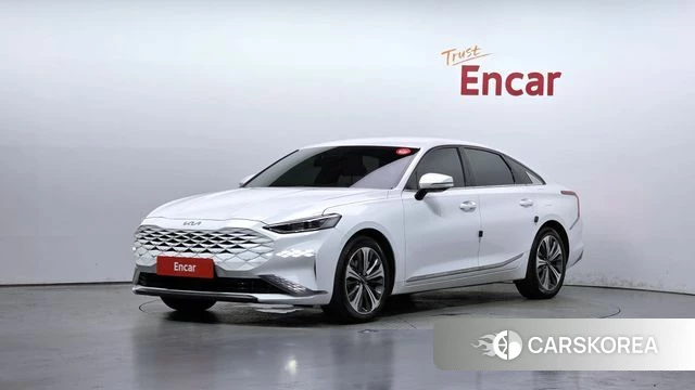 Kia K8 Hybrid 2022 Белый из Кореи