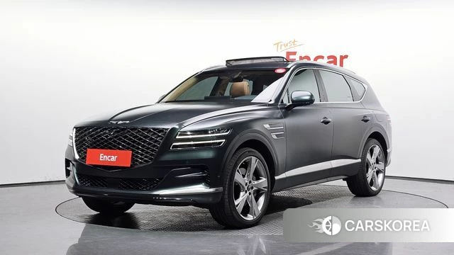 Genesis GV80 2021 Темно-зеленый из Кореи