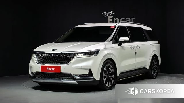 Kia Carnival 4th generation 2021 Белый из Кореи