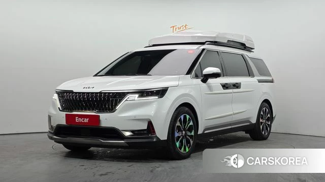 Kia Carnival 4th generation 2021 Белый из Кореи