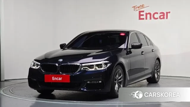 BMW 5 Series (G30) 2018 Синий из Кореи