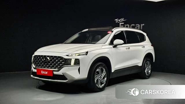 Hyundai The New Santa Fe 2023 Белый из Кореи