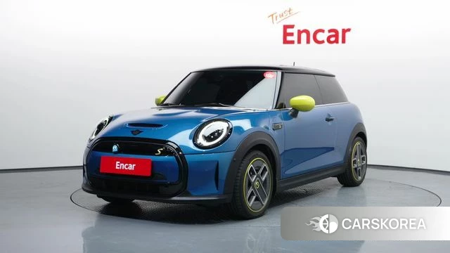 Mini Cooper Electric 2023 Синий из Кореи