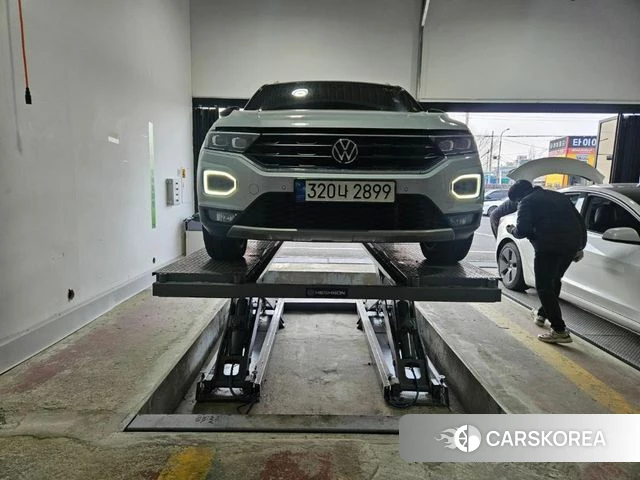 Volkswagen T-Roc 2022 Серый из Кореи