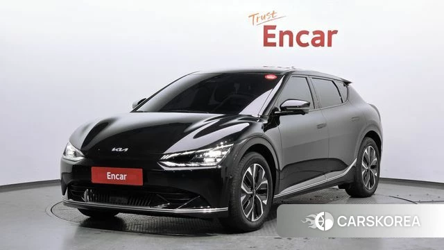 Kia EV6 2022 Черный из Кореи