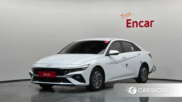 Hyundai The New Avante (CN7) 2024 Белый из Кореи