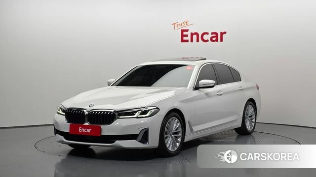 BMW 5 Series (G30) 2021 Белый из Кореи